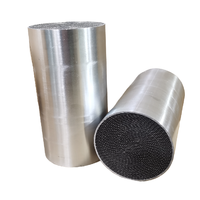 Taille personnalisée Pt Pd Rh Substrat de convertisseur catalytique en métal pour environnements d'échappement automobile