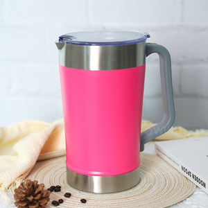 64oz Nouveau Design Double Paroi En Acier Inoxydable Isolé Sous Vide Tasse À Café Gobelet Pichet À Bière Avec Couvercle Filtre - Product Image 2