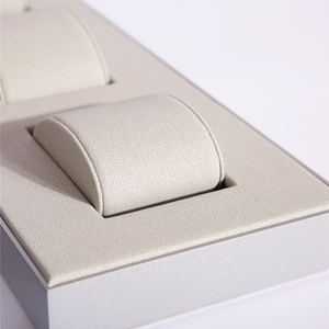 SESI fatto a mano cuscino di lusso in pelle Pu gioielli orologio espositore di alta qualità <span class=keywords><strong>Display</strong></span> per orologi vassoi pista Shenzhen - Product Image 2