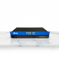 Pengontrol Video Wall Bitvisus 4K60Hz HDMI Multi-Viewer 4x3 Port KVM Switcher Prosesor Gambar Switcher Prosesor Video Matrix