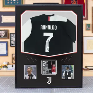 Ludaye Custom Curry <strong>Jersey</strong> Solid Wood Frame Cristiano Ronaldo Signature Football Basketball Commemorative Collection <strong>NBA</strong> Photo - Product Image 3