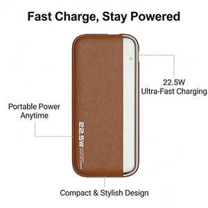 Batería Externa de 10000mAh con Carga Rápida PD de 22.5W y 20W, Cables Integrados, Pantalla Inteligente, Correa y <span class=keywords><strong>3</strong></span> Colores - Product Image 4