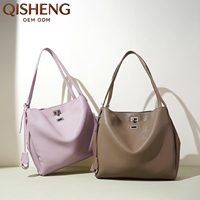 Sacs à main de luxe en cuir véritable pour femmes, sacs à bandoulière grande capacité, sacs sous le bras, sacs à main pour dames, vente en gros à bas prix