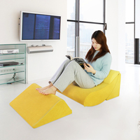 Ensemble de 4 pièces pour canapé, Support orthopédique réglable pour le dos et les jambes