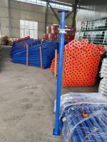 Étai télescopique robuste Zeemo pour coffrage, échafaudage, étais réglables en acier pour chantier de construction