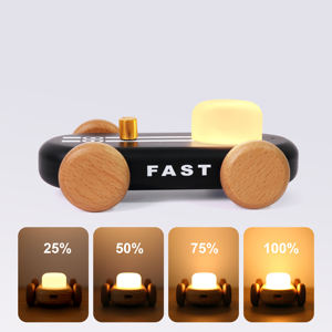 Lampe d'ambiance à changement de couleur RVB pour voiture, lampe de nuit LED rechargeable, décor créatif, coffre-fort, chambre à coucher, cadeau de chevet adapté aux enfants - Product Image 5