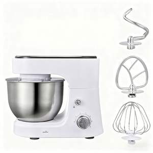 <span class=keywords><strong>Robot</strong></span> de cuisine électrique <span class=keywords><strong>à</strong></span> prix avantageux, mélangeur sur socle en acier, mélangeur de farine et de pâte alimentaire, comprend un bol de mélange, mélangeur <span class=keywords><strong>à</strong></span> gâteau - Product Image 5