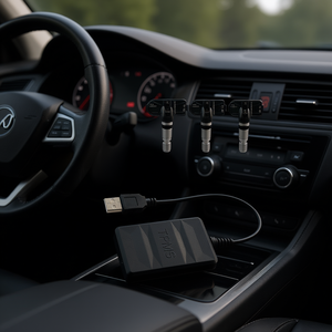 Capteur de pression des pneus externe PSTY05T TPMS, affichage numérique 433 MHz, Bluetooth, écran LCD 3,2 pouces pour la surveillance des véhicules - Product Image 2