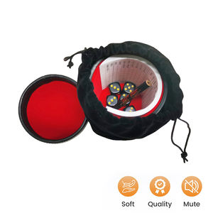 กล่องเชคเกอร์ลูกเต๋าหนังแท้/PU สำหรับครอบครัว/ปาร์ตี้/บาร์เกมบอร์ด - Product Image 3