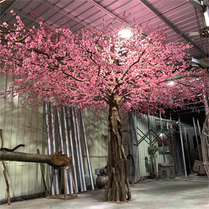 Hot Sale Custom ized Groß bäume Künstliche Kirschblüte Baum Hochzeits dekoration Indoor Outdoor Baum Rosa Weiße Blumen - Product Image 1
