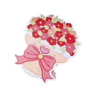 บัตร<span class=keywords><strong>อวยพร</strong></span>วันหยุดพับได้ดอกไม้การ์ตูนช่อดอกไม้ขอบคุณการ์ด<span class=keywords><strong>อวยพร</strong></span>พับได้บัตรสากลบัตรของขวัญร้านดอกไม้ - Product Image 6