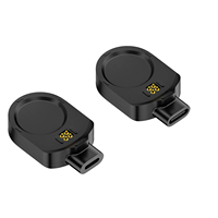 Adaptateur d'alimentation portable pratique à base magnétique Garmin MARQ2 Type-C avec port pour la charge de la montre intelligente