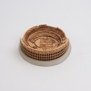 Figuritas de arquitectura de estilo antiguo de alta calidad al por mayor, arquitectura antigua de resina, modelo de construcción personalizado <span class=keywords><strong>3D</strong></span> del Coliseo - Product Image 2