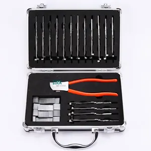 מכירה חמה 16pcs ו-32pcs lishi חותך מפתח כלי לפתוח כלי נעילת בחירת סט מסגר כלים