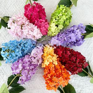 Hesper haute qualité fleurs en soie mariage événement fête Table décoration Faux Arrangement de fleurs hortensia artificiel pour la décoration - Product Image 5