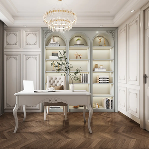 Pannello in <span class=keywords><strong>Legno</strong></span> Stile Europeo con Design Artistico in Rilievo e Finitura Laccata per <span class=keywords><strong>Pareti</strong></span> Decorative in Studio - Product Image 5