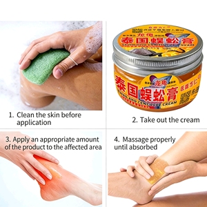 Ungüento Tailandés Heat Centipede, Alivia el Dolor Cervical y Lumbar, Molestias en las Rodillas, Cuidado Muscular Herbal para Clima Húmedo 108g/Caja - Product Image 5