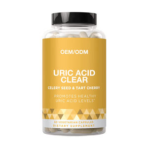 Capsules d'extrait de graines de céleri de marque privée OEM pour le soutien articulaire à l'acide urique Balence de l'acide urique Métabolisme Kideney Support - Product Image 1
