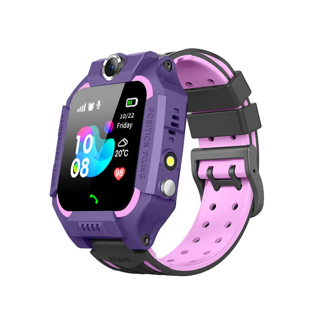 Wholesale Hot Sale ANAK Q19 Q12 Kids Gps Smart Watch Gift For Boys Girls Wristwatch Cellular Z6 Mobile Phones Watch