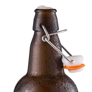 Nhà Sản Xuất 16 Oz Hổ Phách Kombucha Chai 500Ml Nâu Đu <span class=keywords><strong>Top</strong></span> Bia Chai 500Ml Nâu Đu <span class=keywords><strong>Top</strong></span> Bia Chai Giá Rẻ - Product Image 3