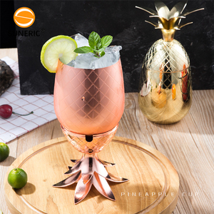 Taza <span class=keywords><strong>de</strong></span> cóctel novedosa <span class=keywords><strong>de</strong></span> 500 ml, <span class=keywords><strong>de</strong></span> acero inoxidable, para fiestas hawaianas, color cobre dorado, taza para beber, vasos <span class=keywords><strong>de</strong></span> cóctel <span class=keywords><strong>de</strong></span> metal con forma <span class=keywords><strong>de</strong></span> piña <span class=keywords><strong>de</strong></span> Moscú, con tapa - Product Image 1