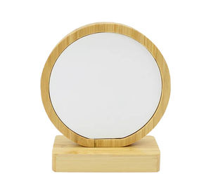 Cadre <span class=keywords><strong>photo</strong></span> en bambou vierge pour transfert thermique, idéal pour la décoration intérieure et le bricolage – Nouveauté promotionnelle - Product Image 3