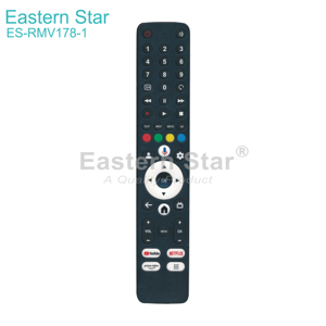 ES-RMV178-1 nhà máy Giá điều khiển từ xa cho New Google Chromecast 4K TV Google Voice Set-Top Box thông minh TV g9n9n bằng giọng nói BT IR - Product Image 2