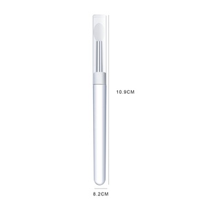 Pinceau de maquillage en silicone transparent <span class=keywords><strong>pour</strong></span> <span class=keywords><strong>ongles</strong></span> Magic Mirror Powder Stick Portable Multi-function Llip Brush - Product Image 5