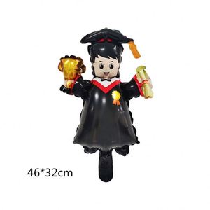 Foil Stage Background <b>Decorations</b> Graduation Party Air Inflation <b>Balloon</b> for Student - Product Image 3