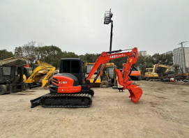Machine de construction de marque supérieure, excavatrice KX163 d'occasion, excavatrice de marque supérieure - Product Image 2