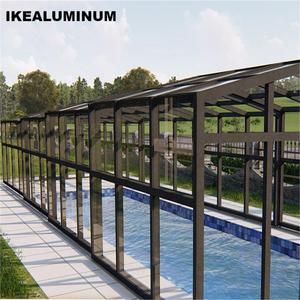 Ikealuminum 2024 cơ giới hồ bơi bao gồm hồ bơi bao gồm tự động nhôm bao vây sunroom cho hồ bơi - Product Image 1