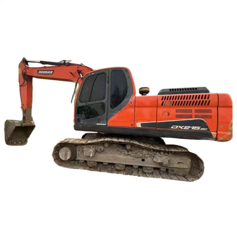 Escavadeiras usadas Doosan DX215-9C coreanas de boa qualidade para venda e outras máquinas usadas para venda