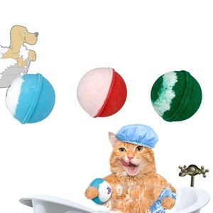 Bombes de bain aux huiles essentielles écologiques USMILEPET pour chiens et chats - Shampoing professionnel pour le toilettage des animaux - Product Image 5