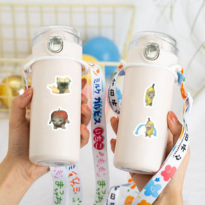 500 uds/rollo <span class=keywords><strong>gatos</strong></span> Meme pegatinas de vinilo para ordenador portátil calcomanías decorativas embalaje personalizado divertido gato expresión etiquetas regalos promocionales - Product Image 5