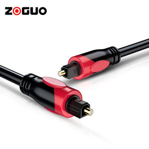 Câbles audio numériques portables en gros, <span class=keywords><strong>cordon</strong></span> <span class=keywords><strong>coaxial</strong></span> à fibre optique, plaqué or 24 carats, multicanal, haut-parleurs non compressés - Product Image 1