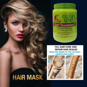 Crema de Tratamiento Capilar RouShun de 1000 ml para un Cabello Suave y sin Frizz - Product Image 4