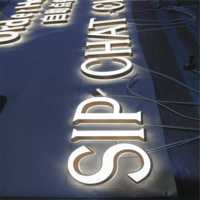 Enseignes LED 3D personnalisées pour magasins de mode, éclairées par l'avant/le dos, en acrylique, avec logo, connectées Bluetooth, IP65, pour publicité et décoration