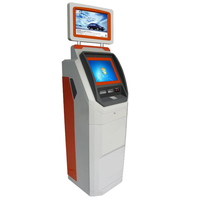 Quiosco de pago de autoservicio con pantalla táctil cajero automático de cambio de moneda en efectivo