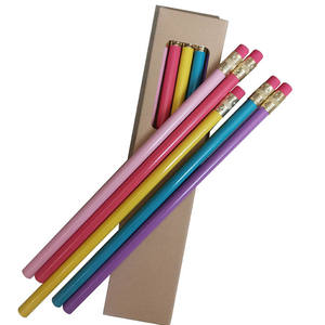 Fabricant de crayons HB en bois noir, ensemble personnalisé, Logo du corps, emballage de plomb en vrac, emballage scolaire, couleur de Promotion de bureau - Product Image 4