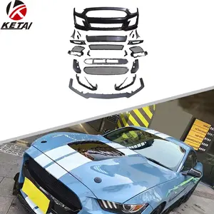Factory Price Auto Bumper Include Front and Rear Bumper with Grille Side  Skirt for Ford Mustang 2018-2020 Upgrade to Gt500 Shelby Style - China Car  Parts, Auto Parts