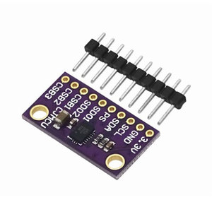 BMX055 9DOF IMU เซ็นเซอร์โมดูลอินเทอร์เฟซ I2C เซ็นเซอร์วัดท่าทางที่แม่นยำสำหรับหุ่นยนต์โดรนนำทางอุปกรณ์ไอโอที - Product Image 1