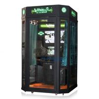 Cabine de karaoké intelligente à monnayeur, système musical à écran tactile, machine à chanter pour divertissement en centre commercial, en métal, version anglaise
