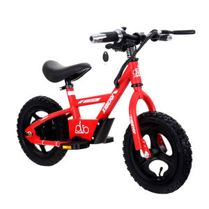 Vélo d'équilibre <span class=keywords><strong>électrique</strong></span> pour enfants JIUNUO, 12 pouces, <span class=keywords><strong>avec</strong></span> assistance <span class=keywords><strong>électrique</strong></span>, <span class=keywords><strong>selle</strong></span> en cuir et matériau PC - Product Image 3