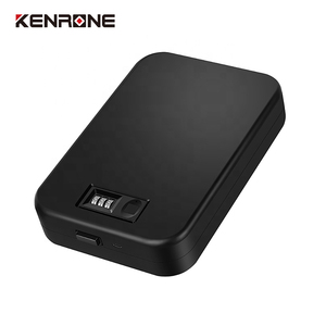 Mini Portable Travel Fingerprint Safe Lock Box Smart Safe Box Gun Box