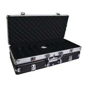 Set de 500 jetons de poker de casino en <span class=keywords><strong>céramique</strong></span> EPT Premium de 39 mm avec boîte en acrylique, 400 plaques incluses - Product Image 2