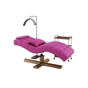 Table de soin esthétique électrique haut de gamme pour salon de beauté, spa et extension de cils, avec mécanisme de levage hydraulique - Product Image 2