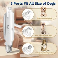 Coupe-ongles professionnel 2-en-1 à LED pour chiens et chats, ciseaux de toilettage sûrs pour animaux, produit promotionnel pour animaux de compagnie