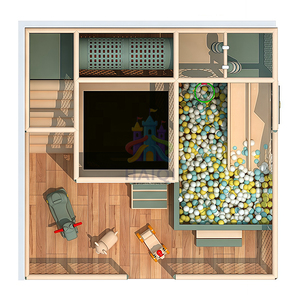 Tùy Chỉnh Bao Gồm Cho Tất Cả Các Khả Năng Mềm Chơi Bộ Mềm Trẻ Em Trong Nhà Thiết Bị Sân Chơi, Cơ Sở Cho Quán Cà Phê Chơi Khu Vực - Product Image 2