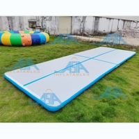 Tapis de gymnastique gonflable AirTrack P1 P2 de 3m, 4m, 5m, 6m, 7m, 10m, 20m, vente en gros, logo personnalisé, tapis de sol gonflable