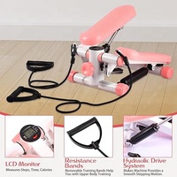 Offre Spéciale maison mini stepper machine d'exercice aérobie équipement de Fitness stepper Mini stepper d'exercice avec des bandes de résistance